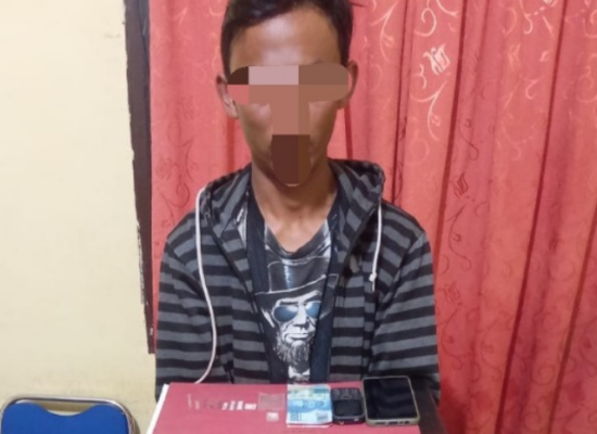 Hendak Transaksi Narkoba di Bengkel, Seorang Pria Ditangkap Polisi di Bener Meriah