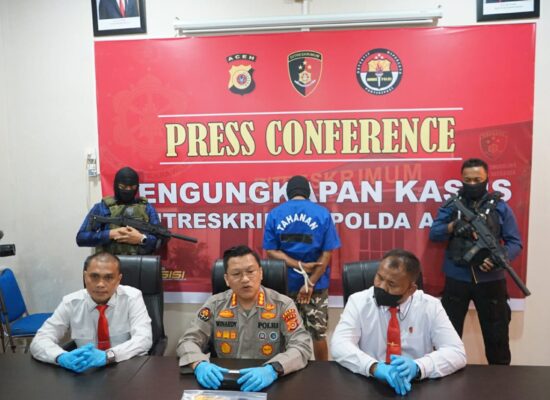 Polisi Dalami Asal-Usul Senjata Api yang Dipakai Eksekutor Penembakan di Aceh Besar