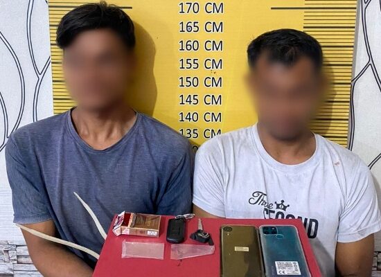 Transaksi Sabu di Pinggir Jalan, Dua Pemuda Diringkus Polisi di Langsa