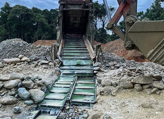 illegal mining di Desa Kila, Kecamatan Seunagan Timur, Nagan Raya
