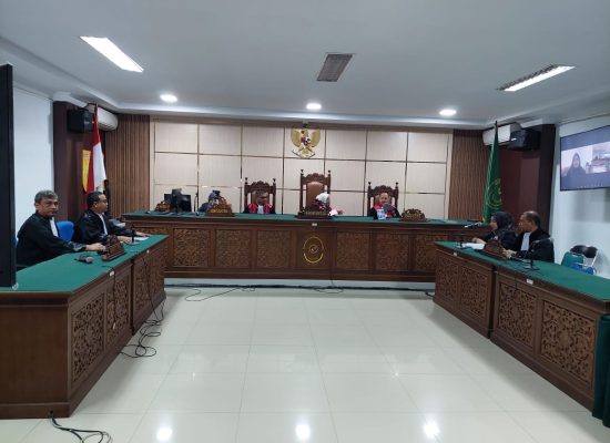 Tipikor Gelar Sidang Dakwaan Kasus Korupsi Pelayanan Kesehatan di Dinkes Aceh Utara