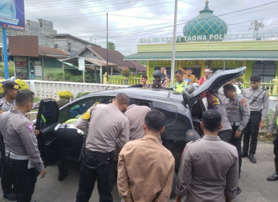 Polres Aceh Tamiang Amankan 10 Bungkus Sabu Saat Razia OMB Seulawah