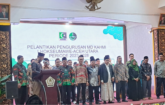 MD KAHMI dan FORHATI Lhokseumawe-Aceh Utara Resmi Dilantik