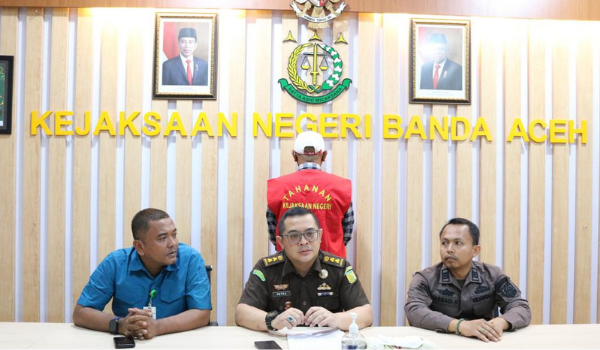 Kejari Banda Aceh Eksekusi Terpidana Mirza Kasus Korupsi AWSC 2017