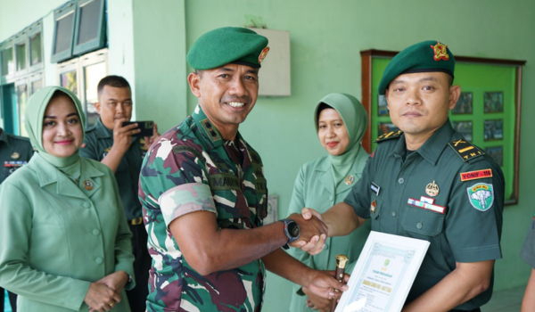 Dandim 0103 Aceh Utara Pimpin Pelepasan 3 Perwira Pindah Satuan