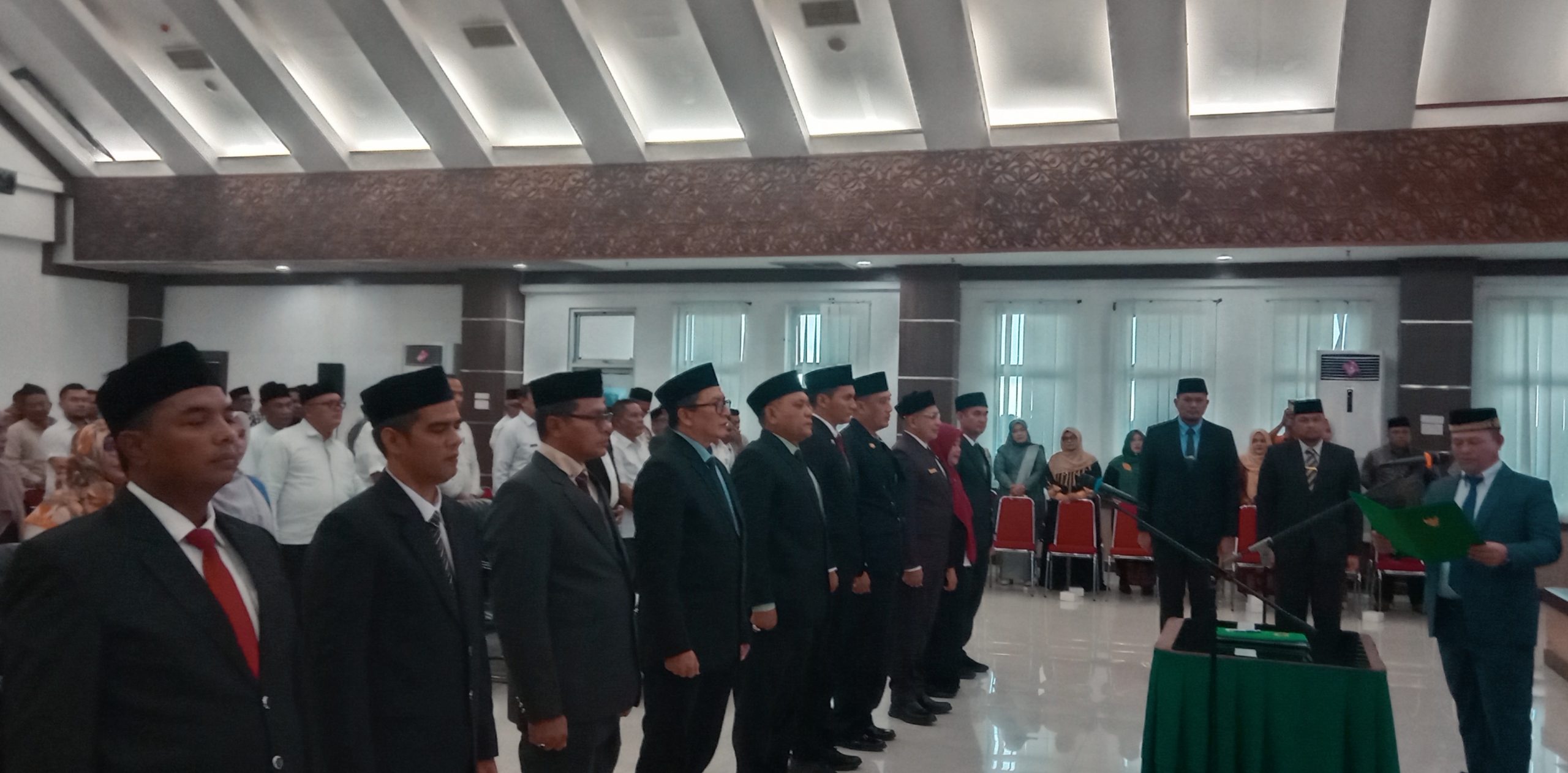 Bupati Aceh Utara Lantik 10 Pejabat, Ini Namanya